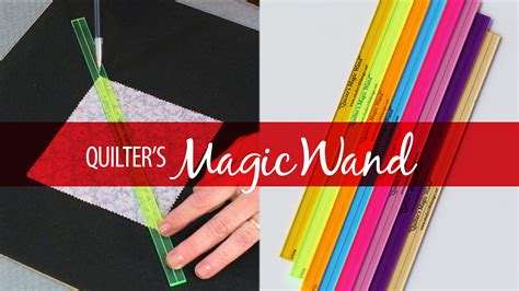 Efficiently Mark Quilting Lines with the Quilters Magic Wand